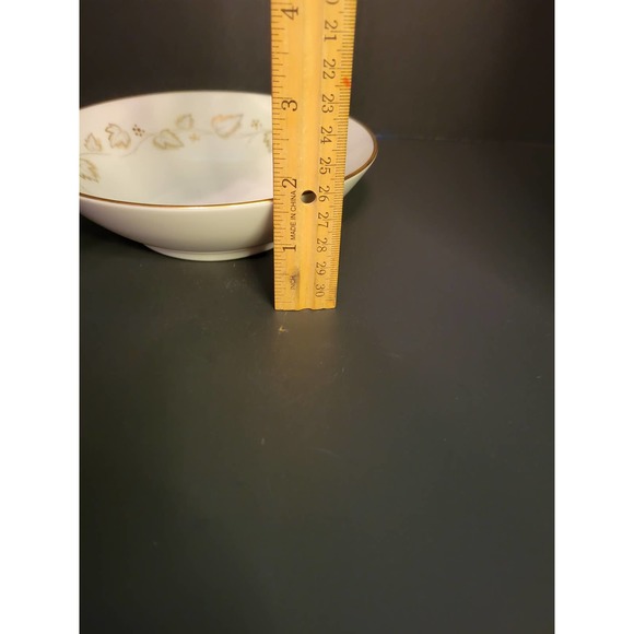 Vintage Noritake Ivory China Goldivy 6" Coupe Cereal Bowl 7531 - Picture 7 of 8
